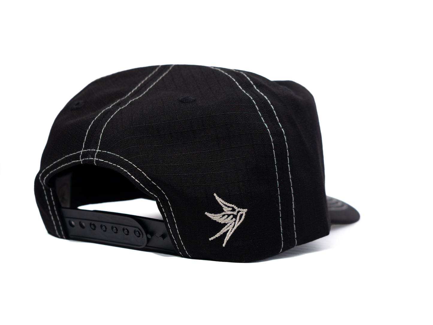 script logo hat